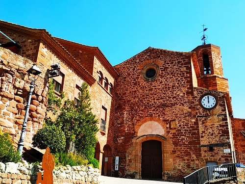 Porta Corredera mirall a Corbera de Llobregat